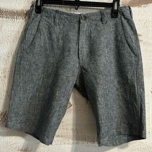 Express Chino Chambray Shorts